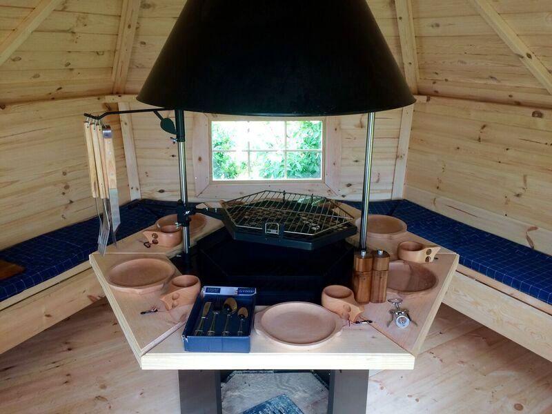 Exclusive Grillkota 9,2 m² mit 2,0 m Anbau