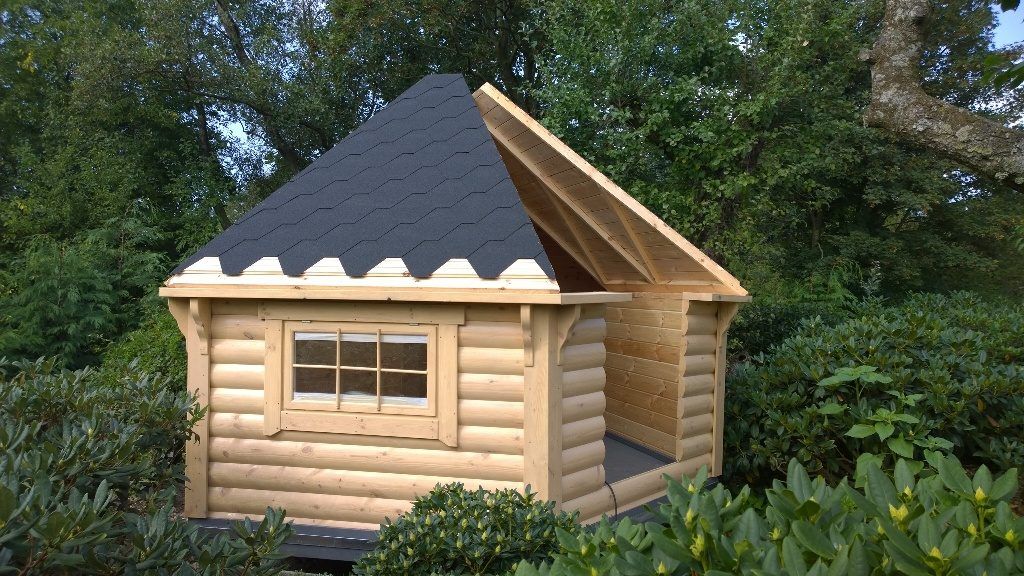 Grillkota 9,2 m² mit 2,5 m Anbau