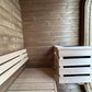 Mini quadratisch Sauna KieferHolz