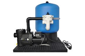 Sandfilteranlage Hawaii Ø 500 mm mit Badu Eco Touch Pro II Poolpumpe