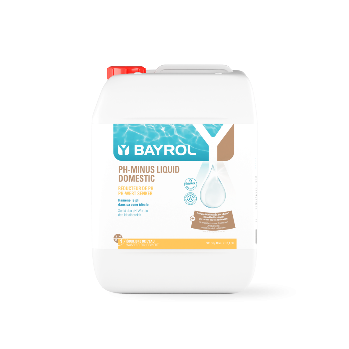 BAYROL - pH-Minus Liquid Domestic 14,9%