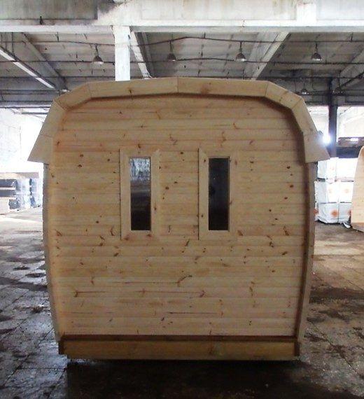 Sauna-Bus 2,3 m x 4,8 m – Fichte