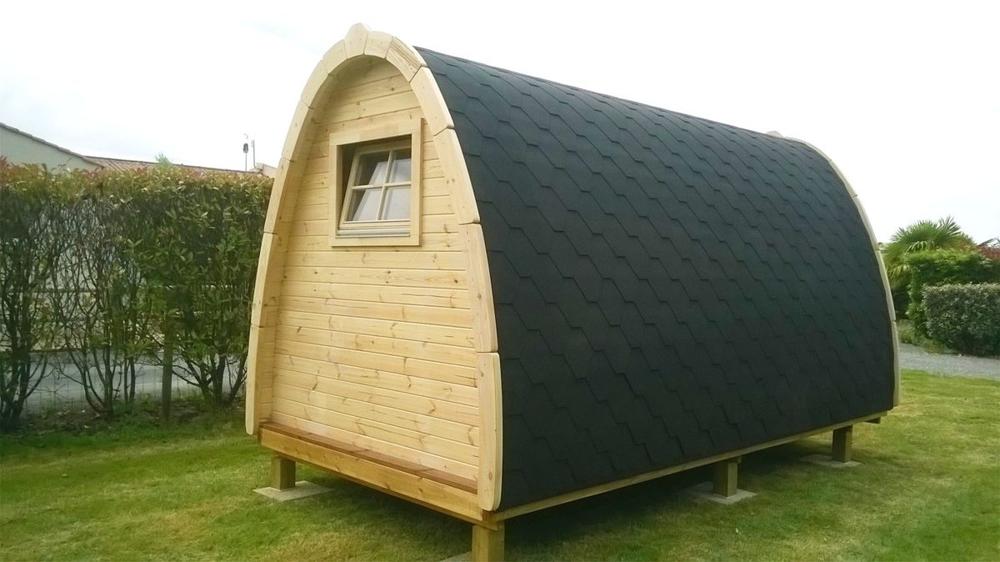 Camping Pod 2,4 m x 4,8 m – Fichte