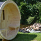 Saunafass 2,4 m/Ø 1,97 m – Fichte