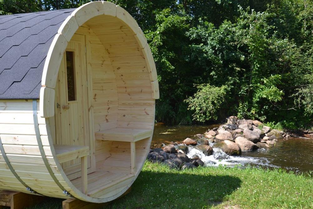 Saunafass 2,4 m/Ø 1,97 m – Fichte