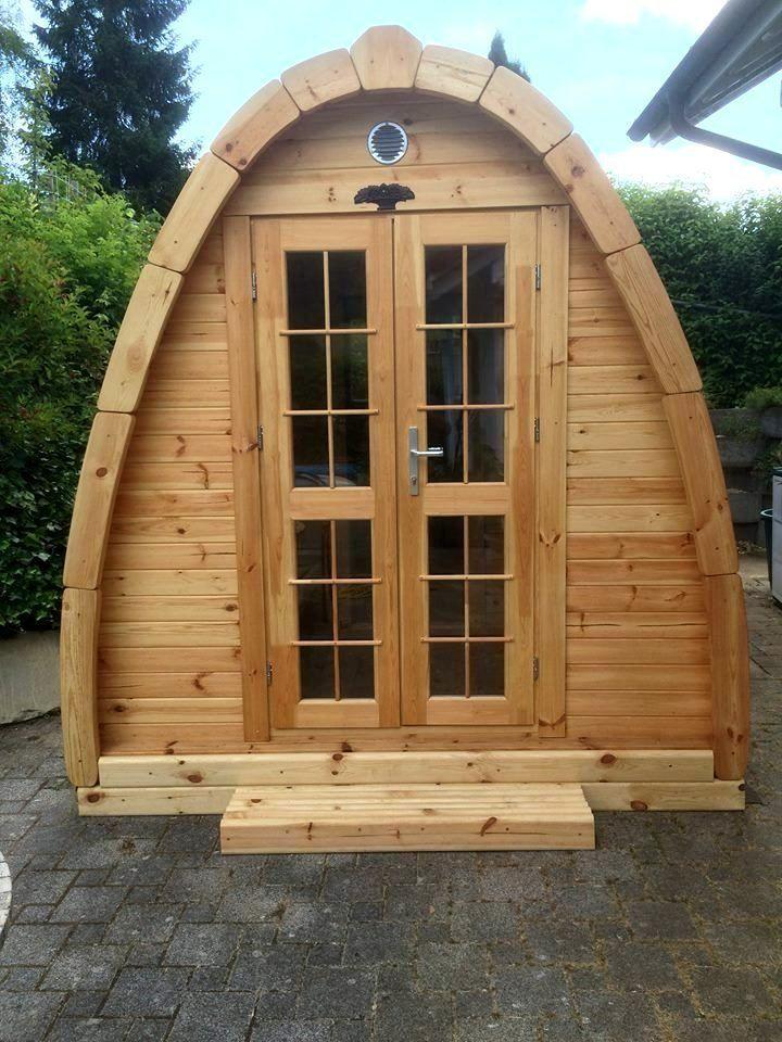 Sauna Pod 2,4 m x 5,9 m – Fichte