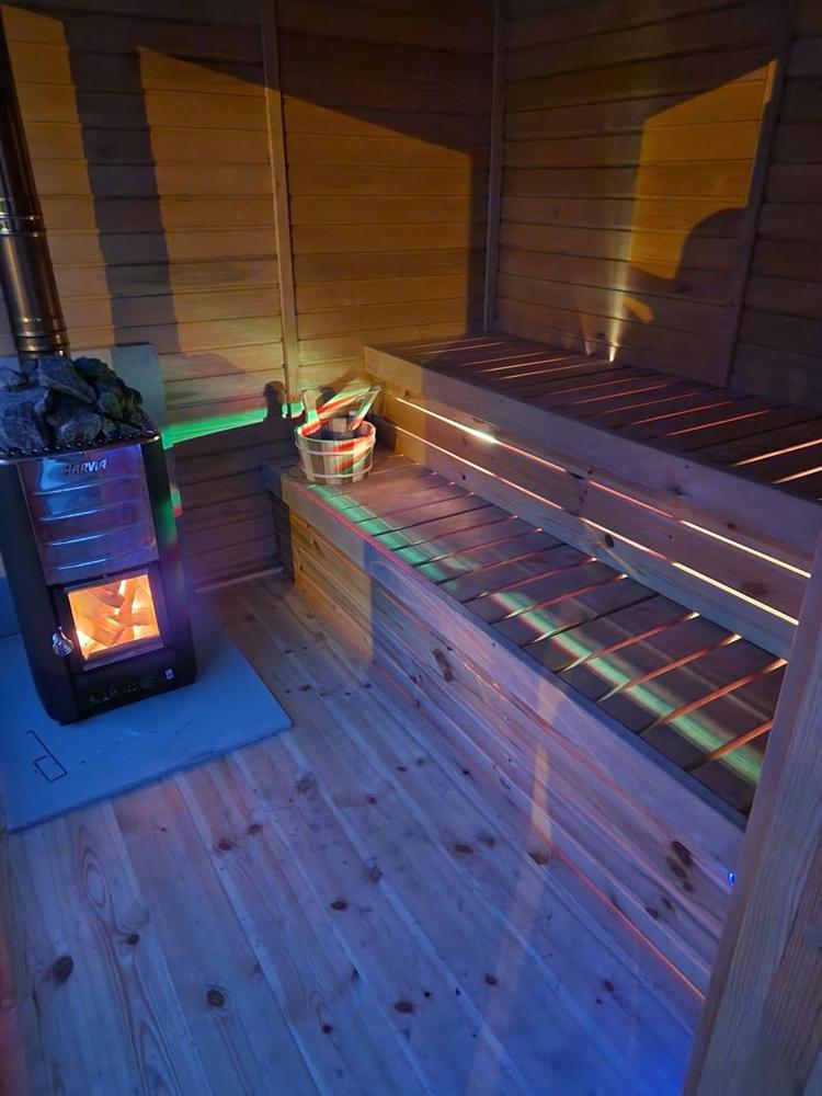 Modern Sauna 2,3 m x 2,3 m