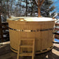 Hot Tub Ø 1,5 m Kiefer mit Innenofen