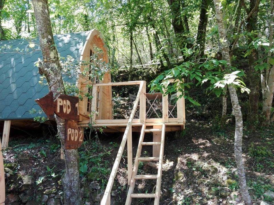 Camping Pod 2,4 m x 3,0 m – Thermoholz