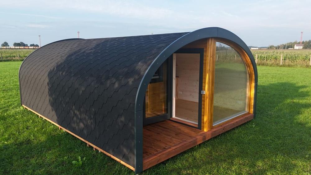 Modular camping pod 4.6 m x 6.6 m