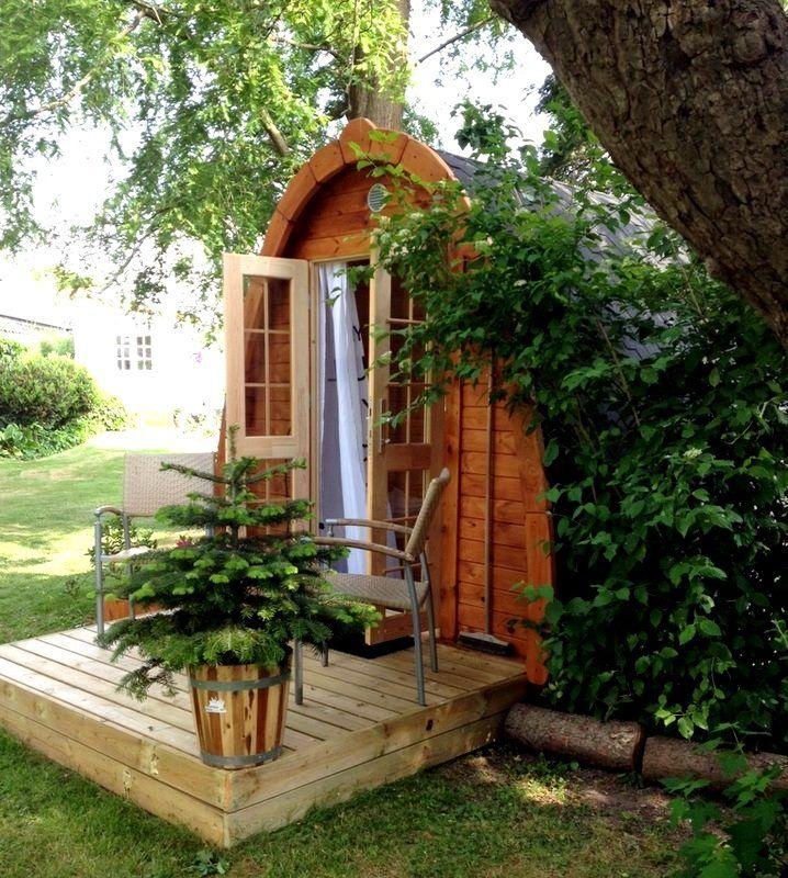 Sauna Pod 2,4 m x 4,0 m – Fichte