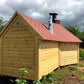 Grillkota 9,2 m² mit Sauna in 2,5 m Anbau