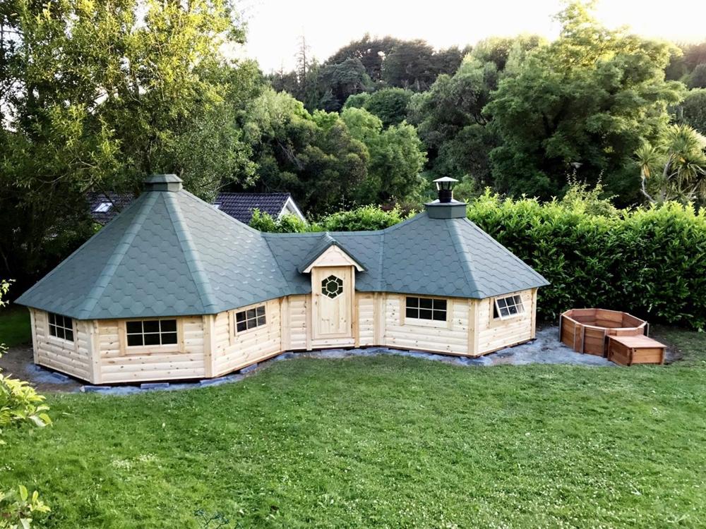 Double Grillkota 9,2 m² + 16,5 m² mit 1,8 m Flur