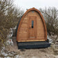 Sauna Pod 2,4 m x 3,0 m – Thermoholz