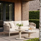 Barths Trento – Sofa mit Seilgeflecht