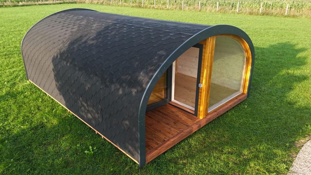Modular camping pod 4.6 m x 6.6 m
