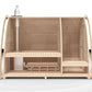 Sauna Pod 2,4 m x 3,5 m – Fichte