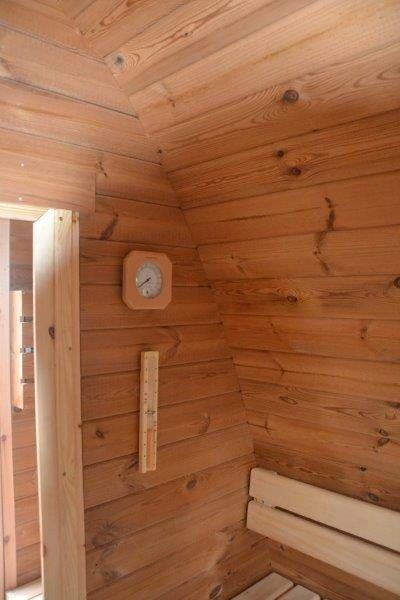 Sauna Pod 2,4 m x 4,0 m – Thermoholz