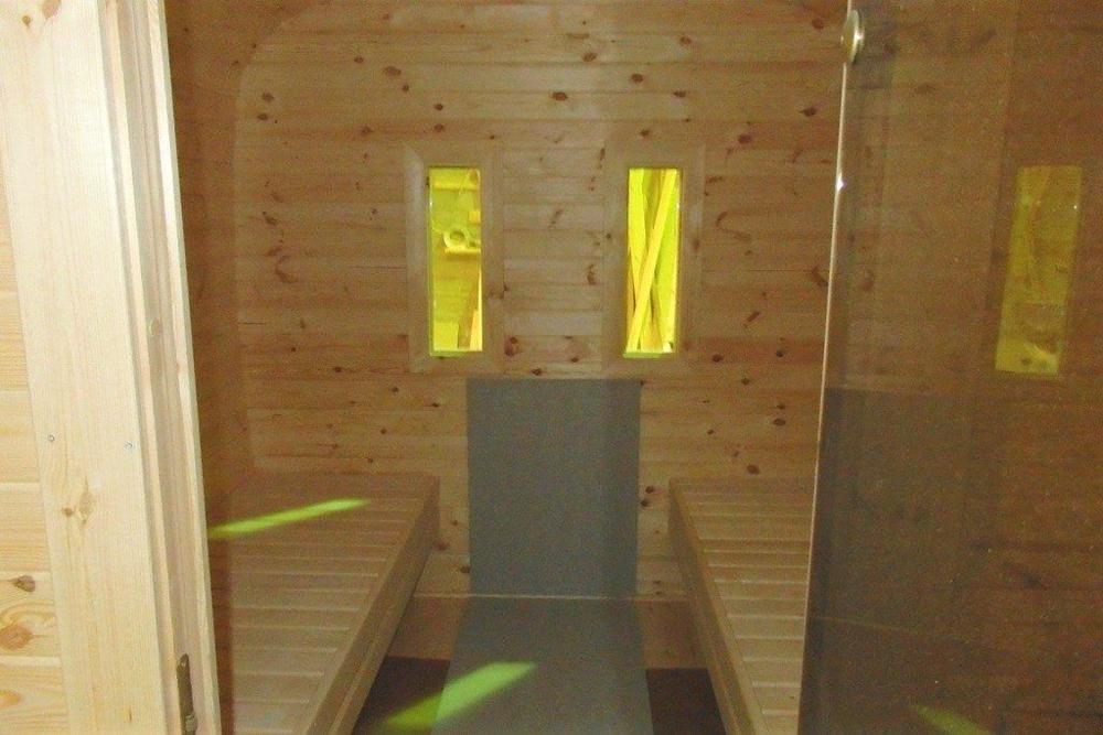Sauna-Bus 2,3 m x 4,8 m – Fichte