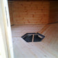 Grillkota 9,2 m² mit 2,5 m Anbau