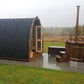 Sauna Pod 2,4 m x 5,9 m – Thermoholz