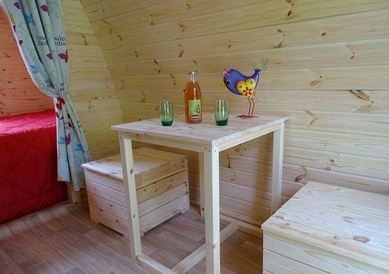 Camping Pod 2,4 m x 4,0 m – Thermoholz