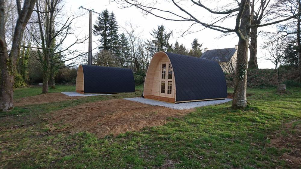 Camping Pod 2,4 m x 4,8 m – Fichte