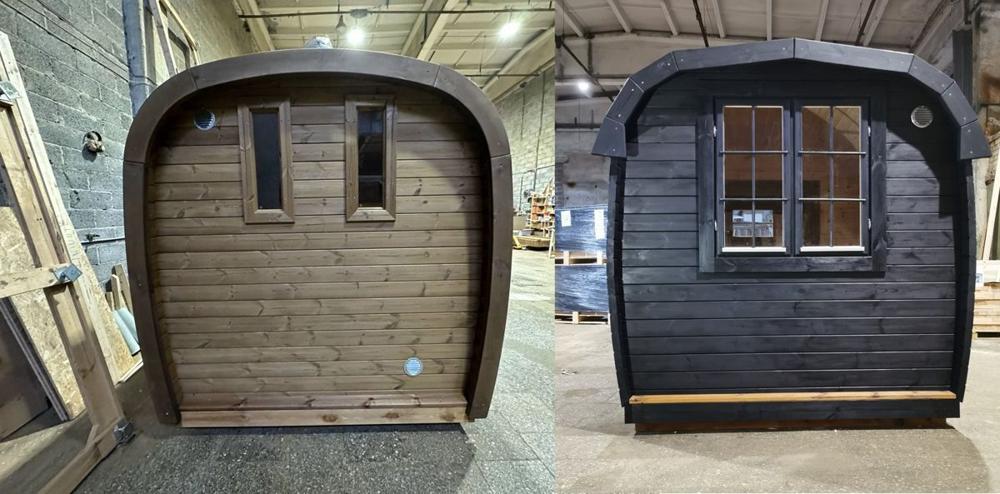 Sauna-Bus 2,3 m x 4,8 m – Thermoholz