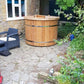 Hot Tub Ø 1,5 m Thermoholz mit Innenofen