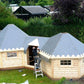 Double Grillkota 9,2 m² + 16,5 m² mit 1,8 m Flur