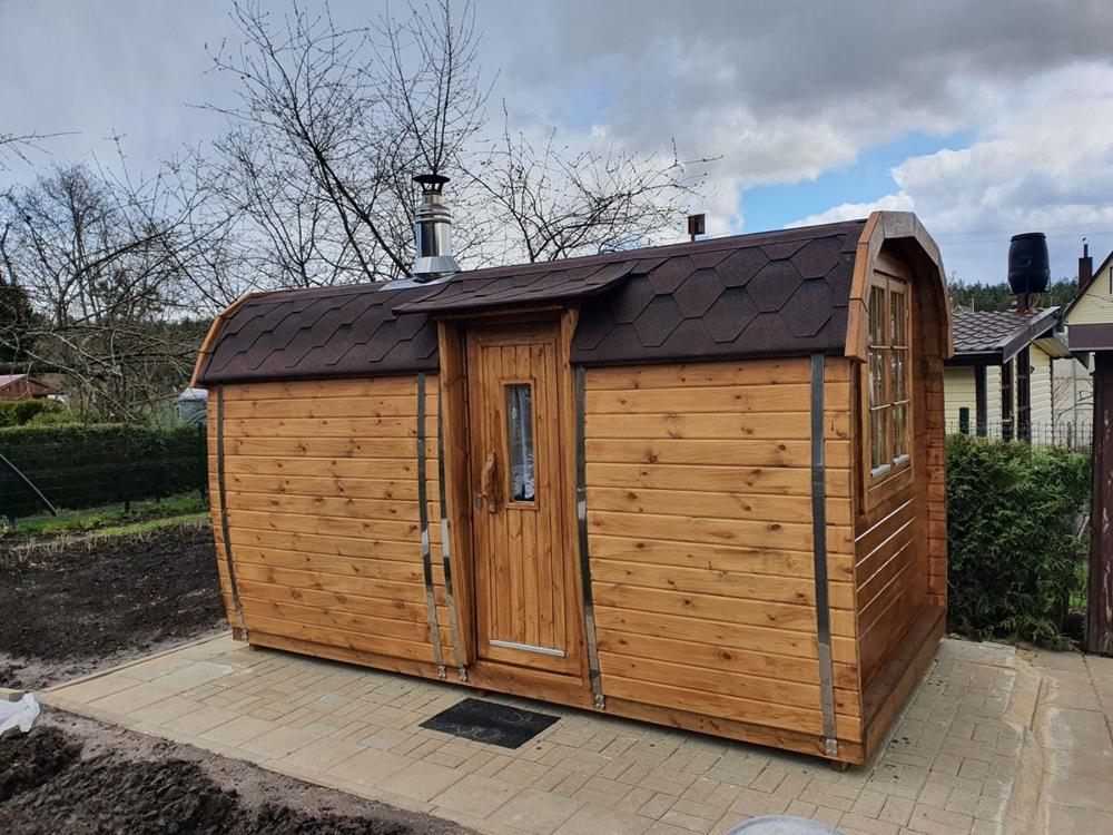 Sauna-Bus 2,3 m x 3,0 m – Thermoholz