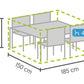 Barths Schutzhülle für Möbelsets klein 185x150x95 cm
