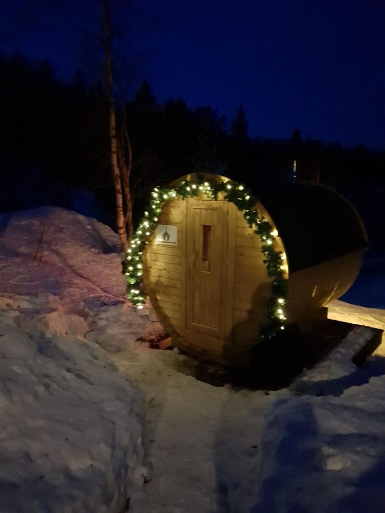 Saunafass 1,7 m/Ø 1,97 m – Fichte