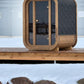 Mini quadratisch Sauna Thermoholz