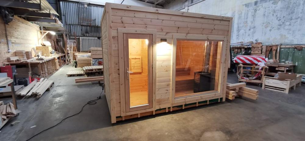 Modern Sauna 2,3 m x 3,4 m