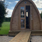 Sauna Pod 2,4 m x 4,0 m – Fichte