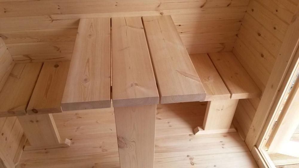 Camping Pod 2,4 m x 4,0 m – Thermoholz