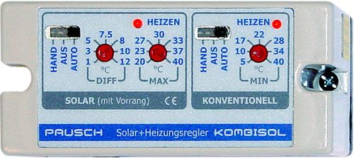 Kombisol: Solar- & Temperaturregler in einem Gerät