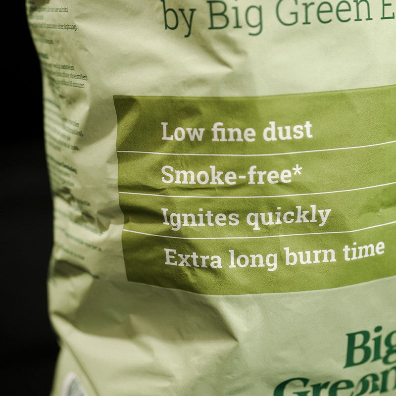 Big Green Egg Pure Charcoal – The Green Choice, 9 kg – Original Herstelleraufnahme 4 von 5, Artikel 818924