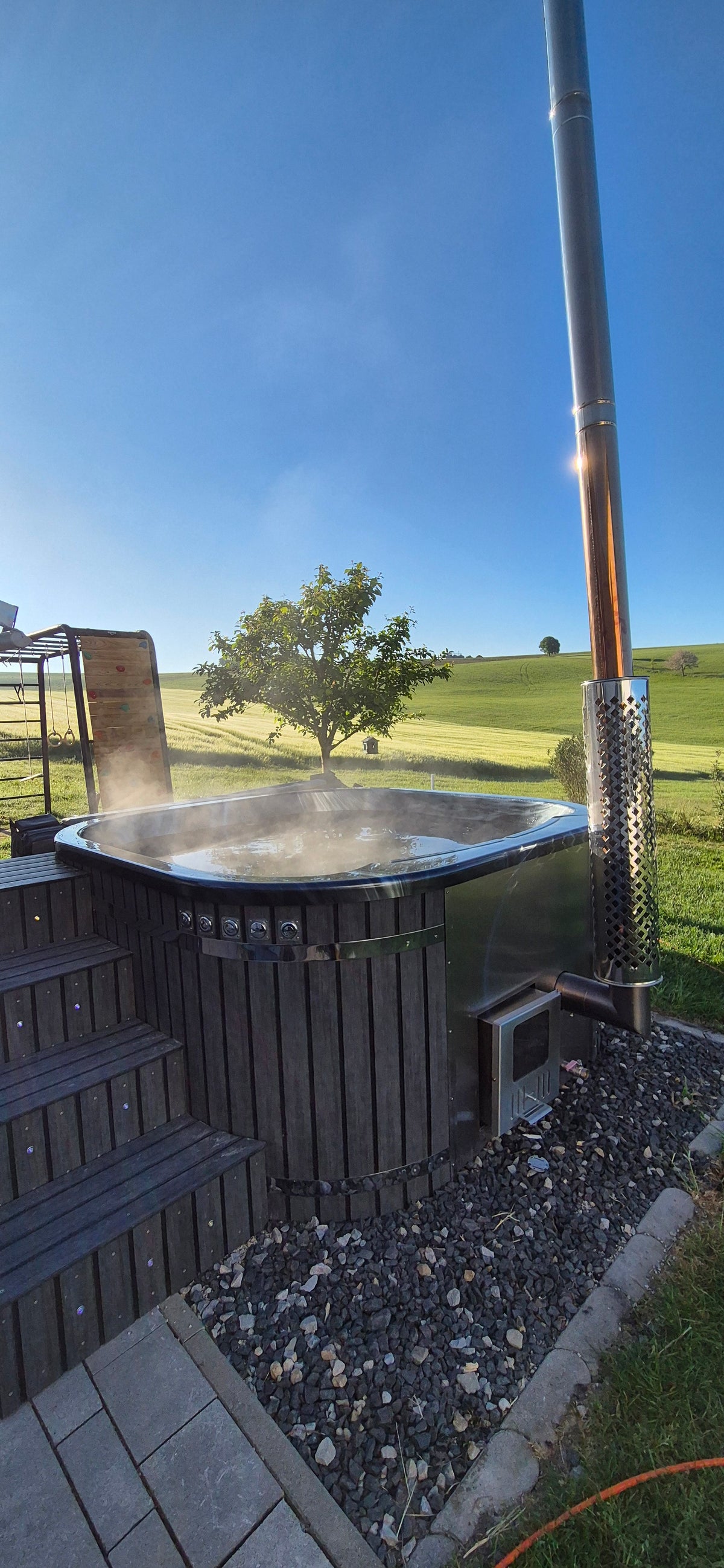 Quadratischer Hot Tub