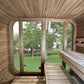 Moderne Quadratische Sauna