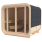 quadratisch Sauna aus KieferHolz 2.3 x 2.3 m