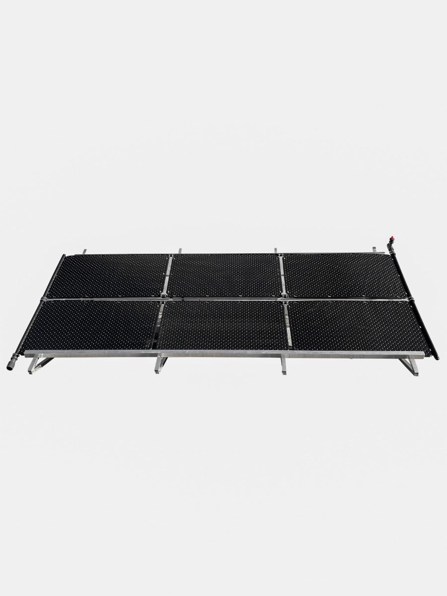Poolheizung Solar Aufständerung für OKU-Absorber Art. Nr. 1000 & 1001