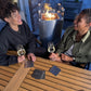 firestar Edelstahl-Untersetzer 4er-Pack