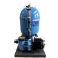 GFK Sandfilteranlage Atlantica Ø 510 mm mit BESGO - Stangenventil 5-Wege | Rückspülventil und BADU Alpha ECO Soft Pumpe