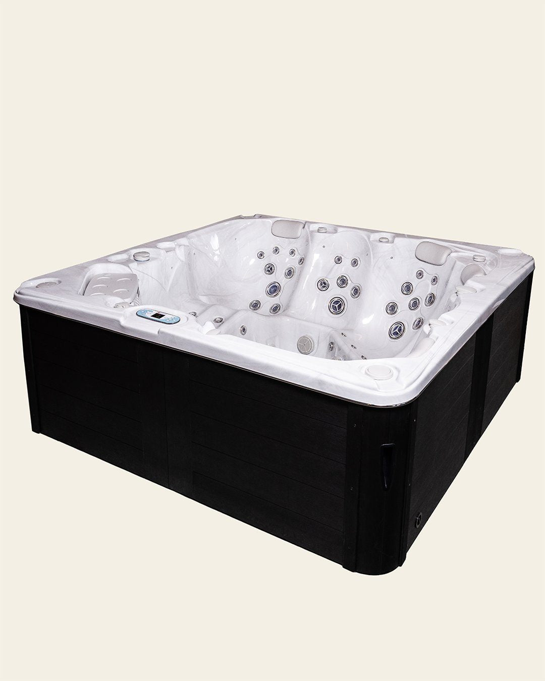 DenForm Wellness King Gorm – Außenwhirlpool 229 x 229 cm