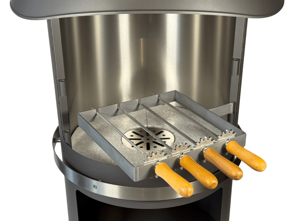 firestar Grillspieße 4er-Set für Gartenkamin ab DN 550