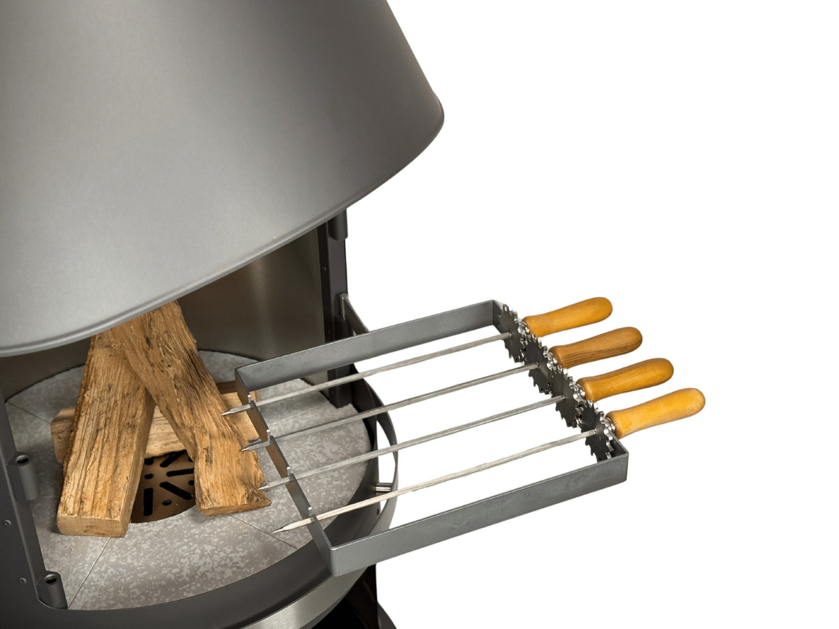 firestar Grillspieße 4er-Set für Gartenkamin ab DN 550