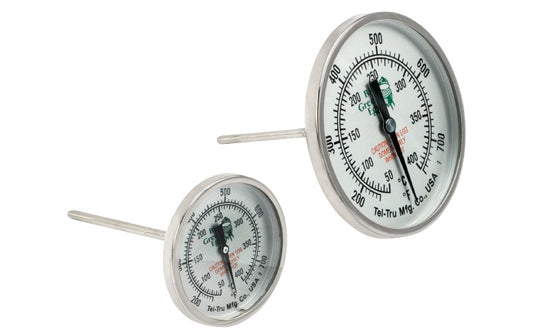 Tel-Tru Deckelthermometer 2XL, XL, L – Original Herstelleraufnahme 1 von 2, Artikel 117250