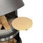 firestar Pizzastein rund Ø 33 cm mit Halterung ab DN 550